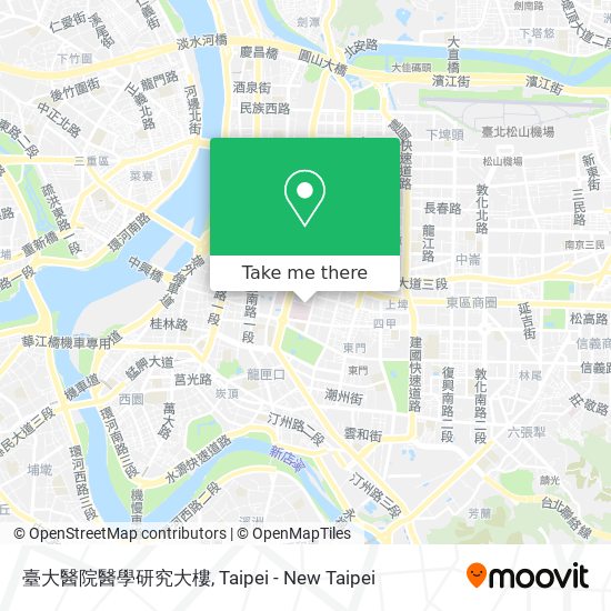 臺大醫院醫學研究大樓 map