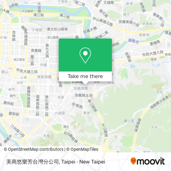 美商悠樂芳台灣分公司 map