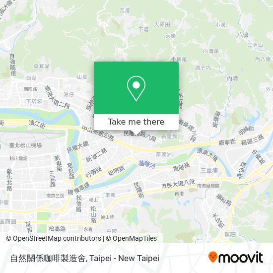 自然關係咖啡製造舍 map