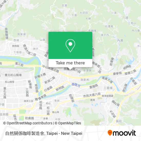 自然關係咖啡製造舍 map