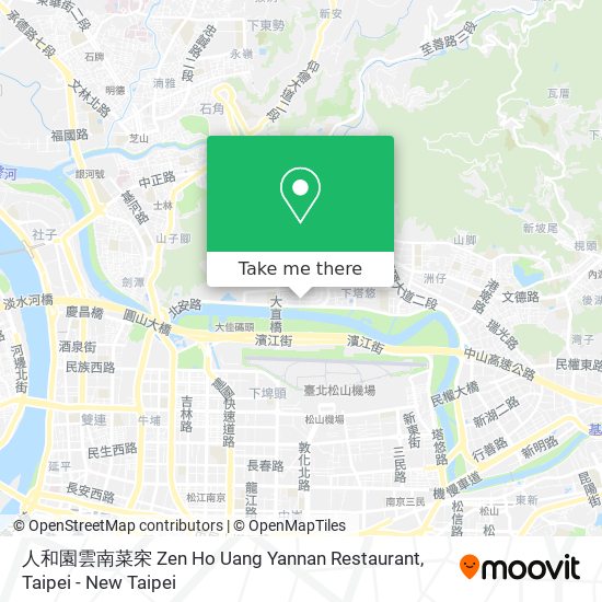 人和園雲南菜穼 Zen Ho Uang Yannan Restaurant map