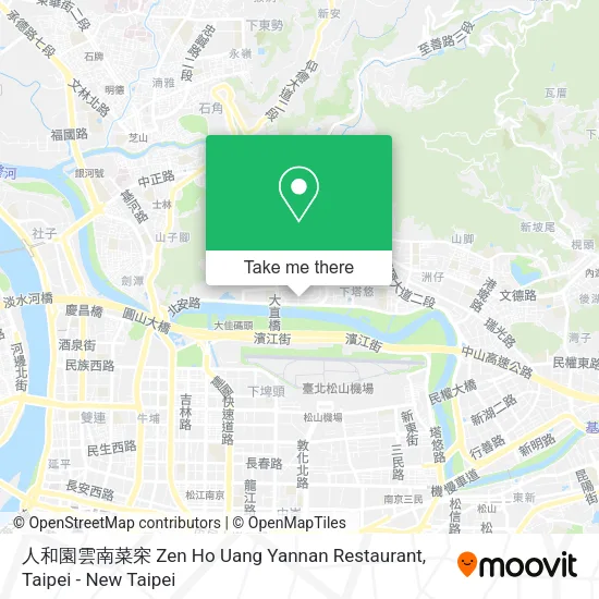 人和園雲南菜穼 Zen Ho Uang Yannan Restaurant地圖