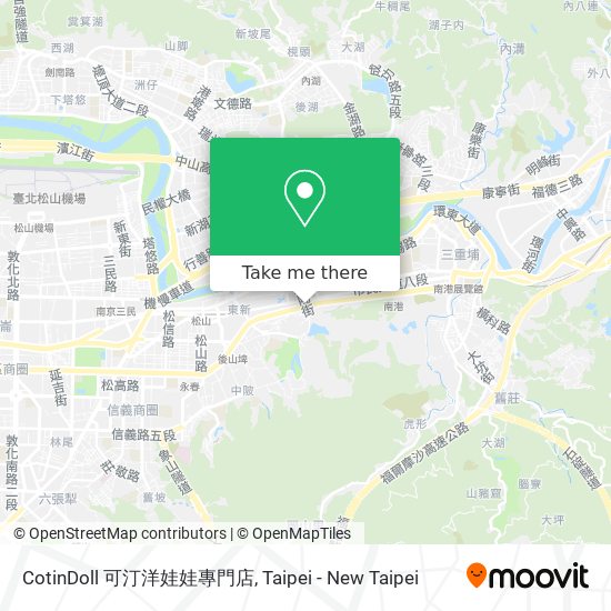 CotinDoll 可汀洋娃娃專門店 map