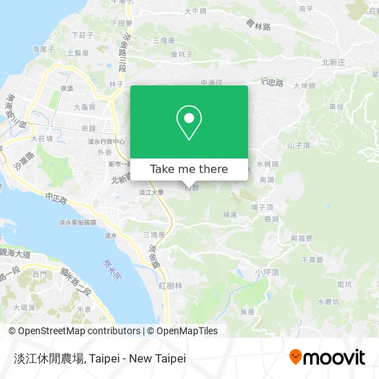 淡江休閒農場 map