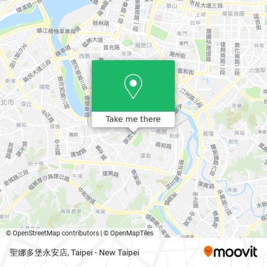 聖娜多堡永安店 map