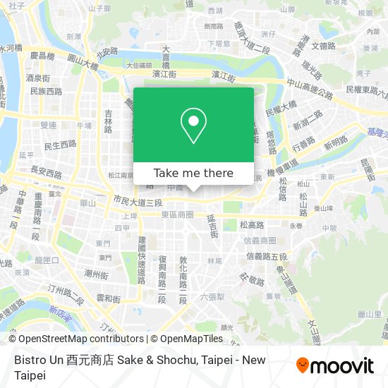 Bistro Un 酉元商店 Sake & Shochu map