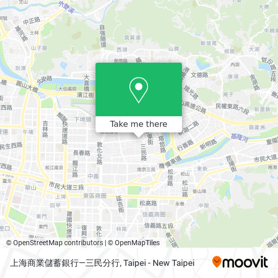 上海商業儲蓄銀行—三民分行 map