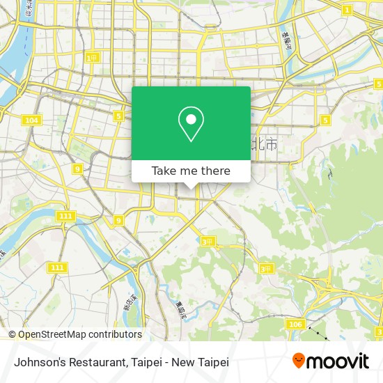 Johnson's Restaurant map