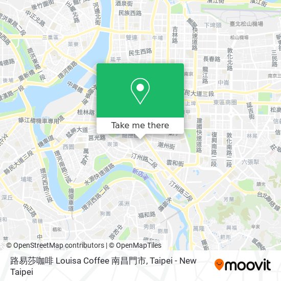 路易莎咖啡 Louisa Coffee 南昌門市 map