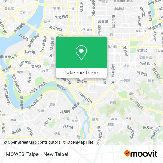 MOWES map