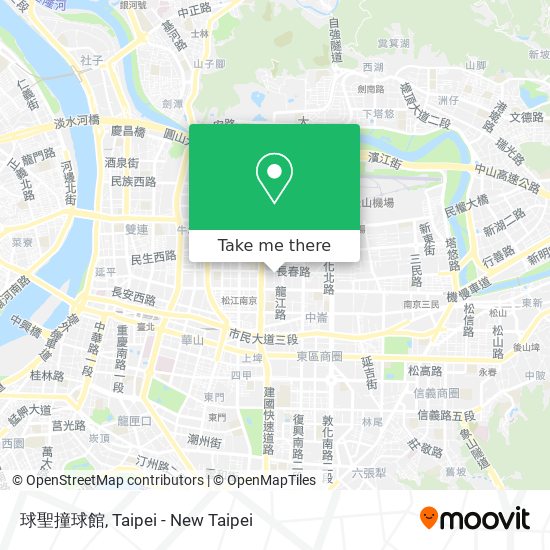 球聖撞球館 map