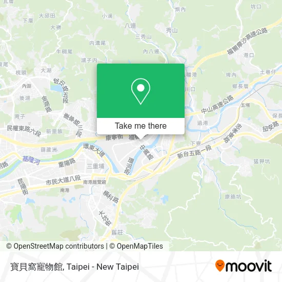 寶貝窩寵物館 map