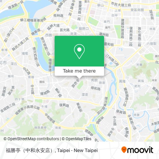 福勝亭（中和永安店） map