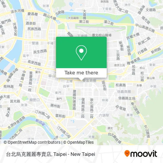 台北烏克麗麗專賣店 map