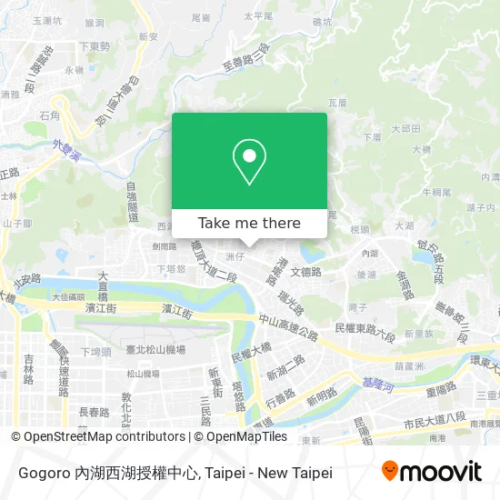 Gogoro 內湖西湖授權中心 map