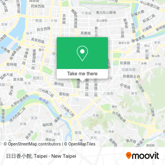 日日香小館 map