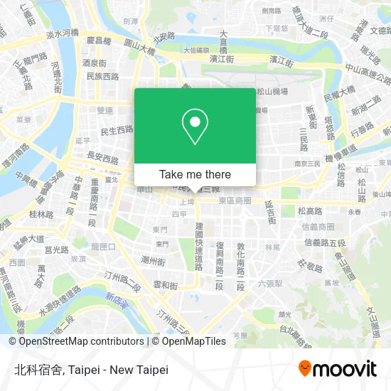 北科宿舍地圖