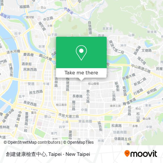 創建健康檢查中心 map