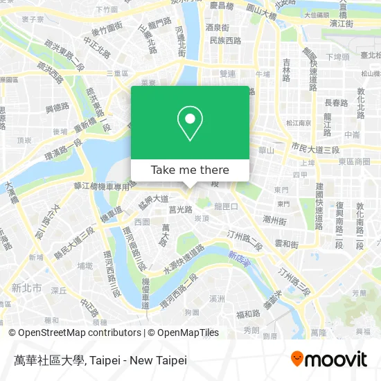 萬華社區大學 map