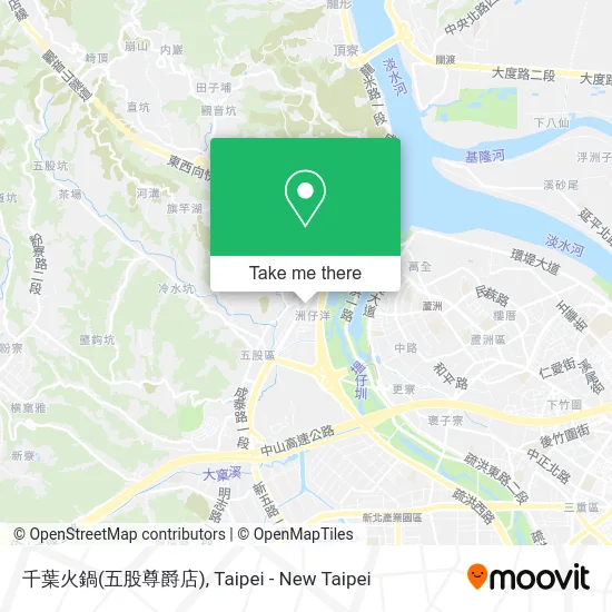 千葉火鍋(五股尊爵店) map