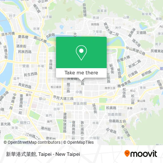 新華港式菜館 map