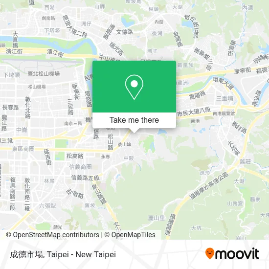 成德市場 map