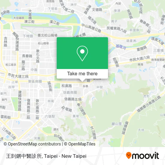 王剴鏘中醫診所地圖