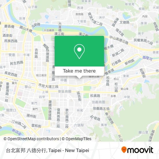 台北富邦 八德分行 map