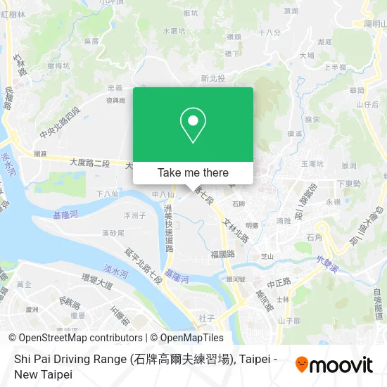 Shi Pai Driving Range (石牌高爾夫練習場)地圖