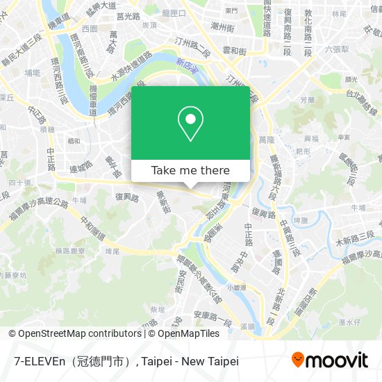 7-ELEVEn（冠德門市）地圖