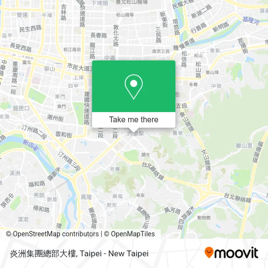 炎洲集團總部大樓 map