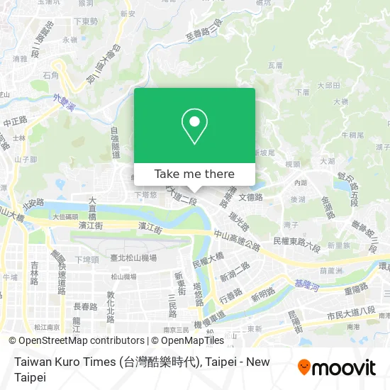 Taiwan Kuro Times (台灣酷樂時代) map