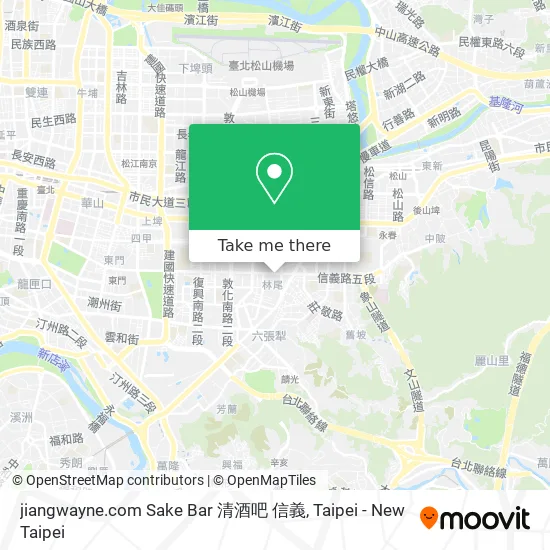 jiangwayne.com Sake Bar 清酒吧 信義 map