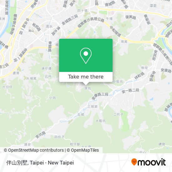 伴山別墅 map