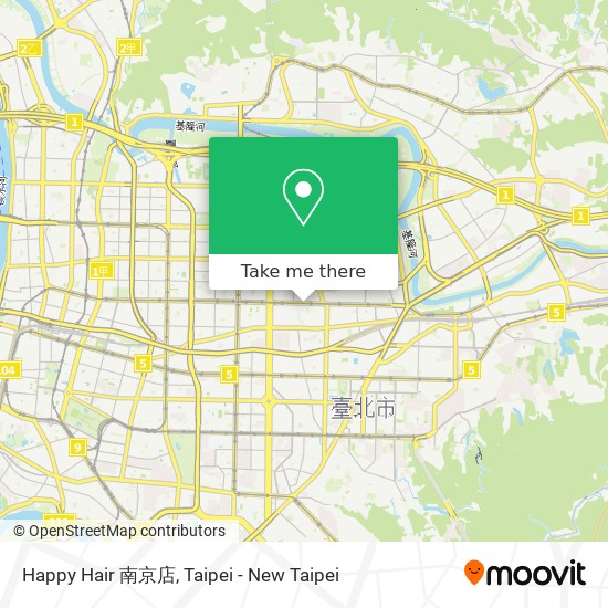 Happy Hair 南京店 map