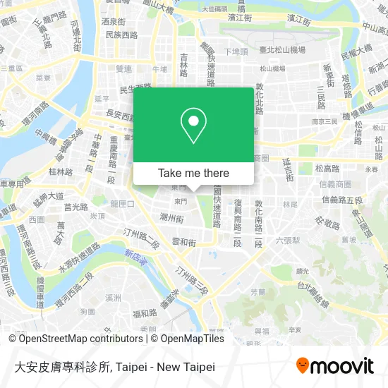 大安皮膚專科診所 map