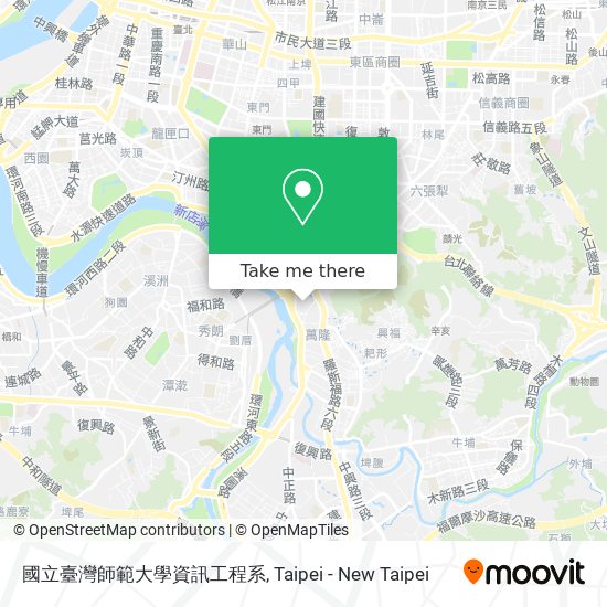 國立臺灣師範大學資訊工程系 map