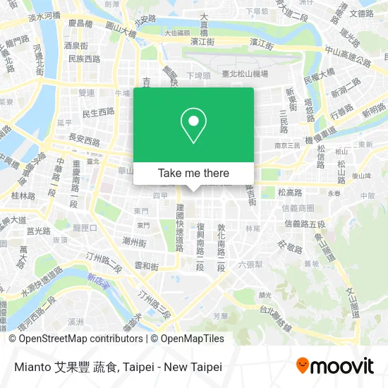 Mianto 艾果豐 蔬食 map