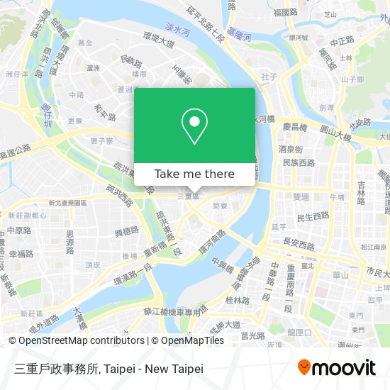 三重戶政事務所 map