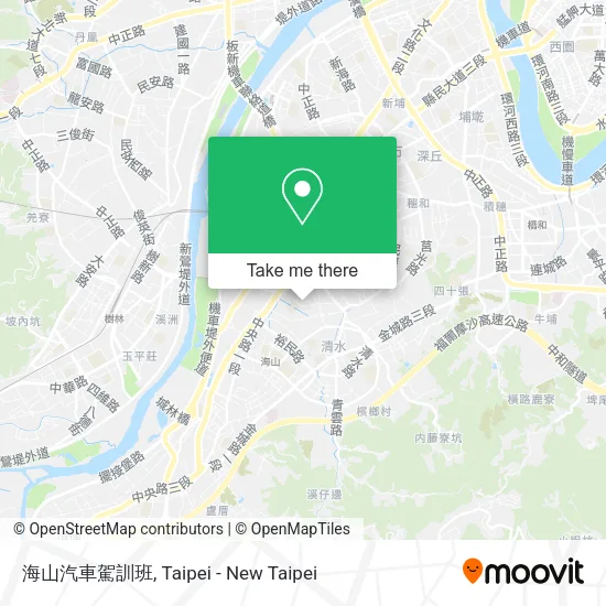 海山汽車駕訓班 map