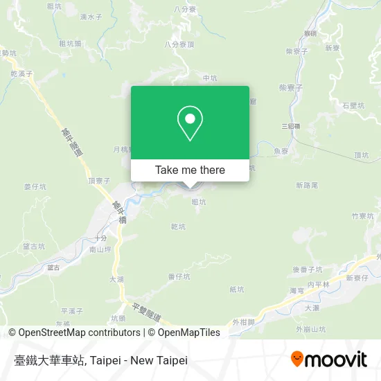 臺鐵大華車站地圖