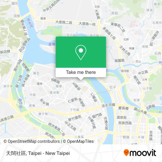 天闊社區 map