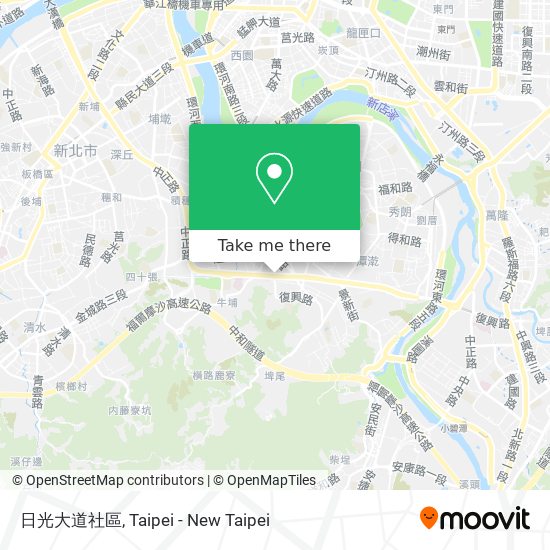 日光大道社區 map