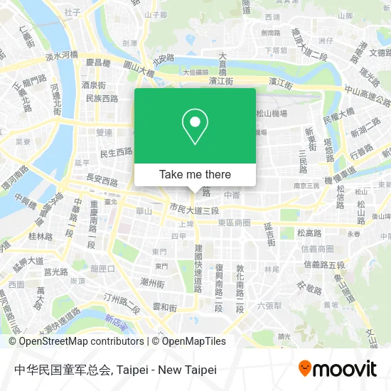 中华民国童军总会地圖