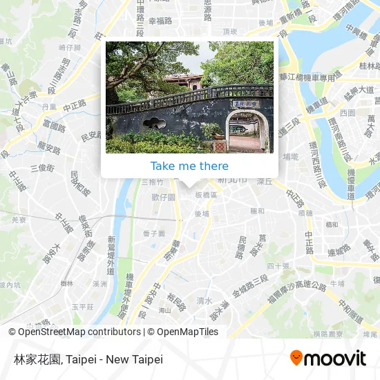 林家花園 map