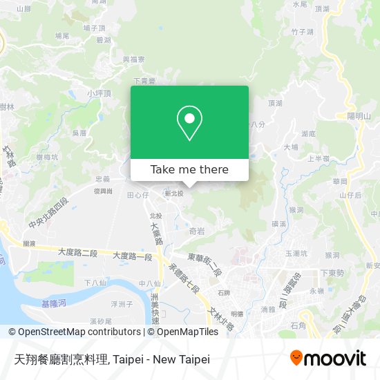 天翔餐廳割烹料理 map