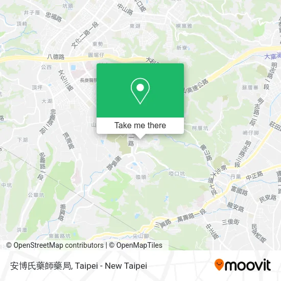 安博氏藥師藥局地圖