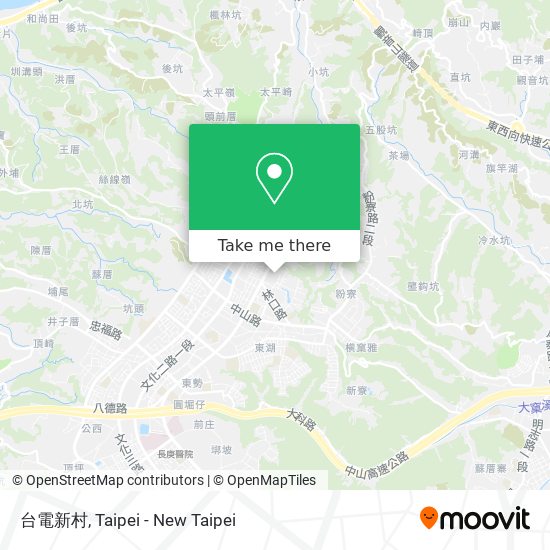 台電新村 map