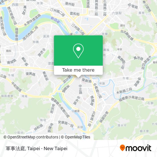 軍事法庭 map