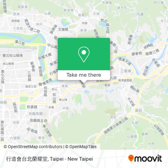 行道會台北榮耀堂 map